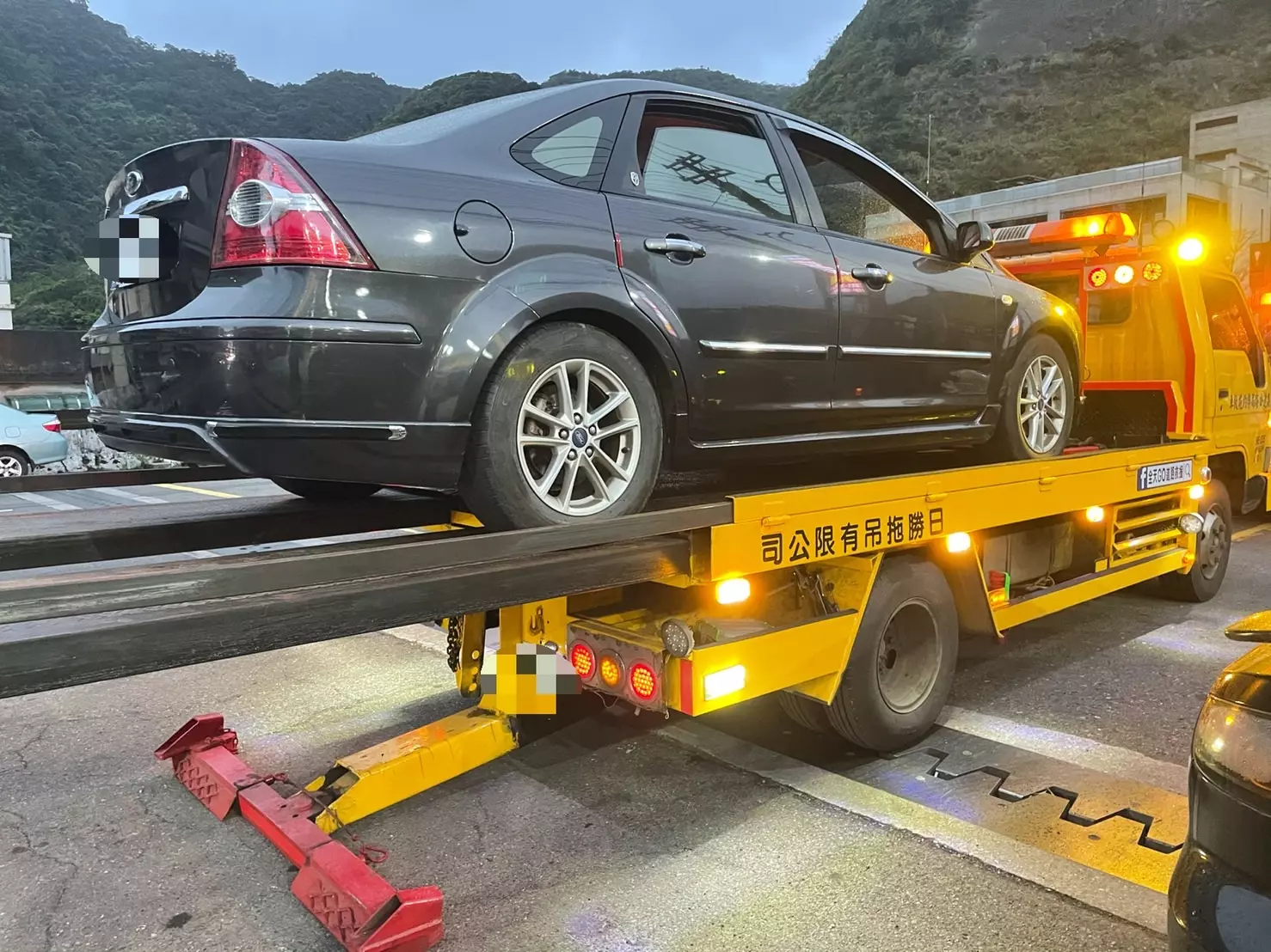 新北道路救援,台北道路救援,基隆道路救援,24小時道路救援-全天go道路救援-服務案例 (9)