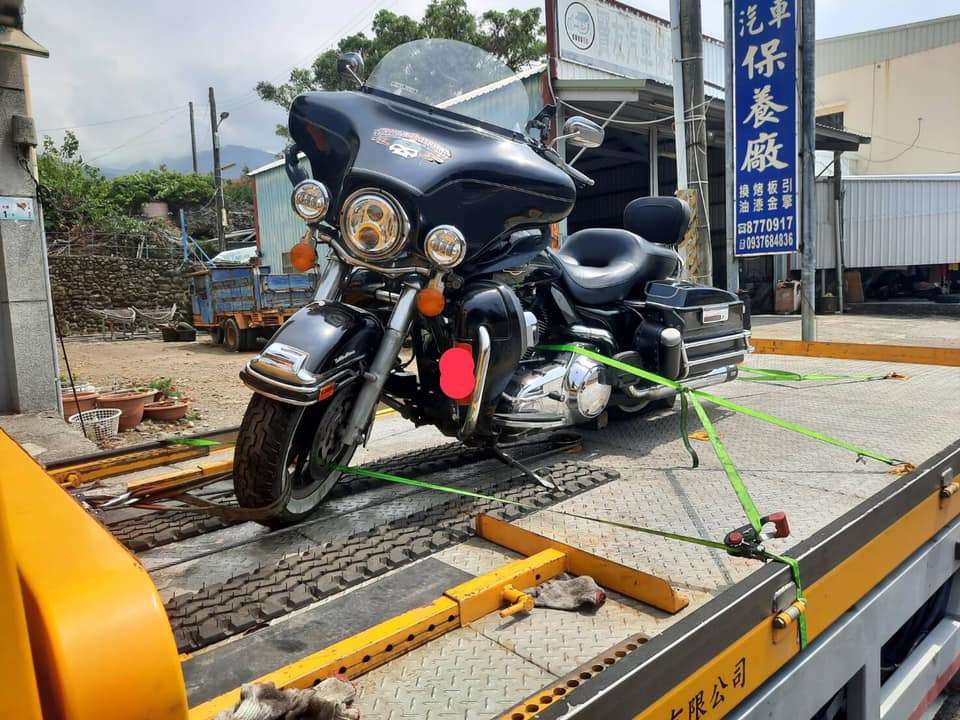 高雄道路救援,重型機車載運