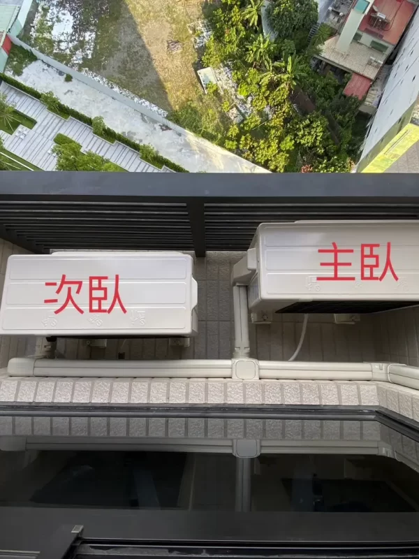 【高雄冷氣空調安裝維修】秀專冷氣空調有限公司-高雄冷氣安裝、清洗、保養、維修-2308室外機-1